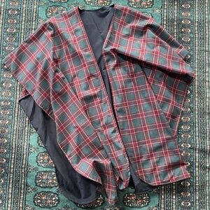 Scottish wool cape cover-up from the Highland Games